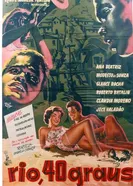 Рио, 40 градусов 1955 постер