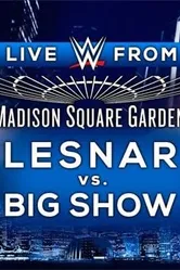 WWE Live from MSG 2015 постер