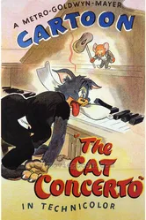 Концерт для кота с оркестром 1947 постер