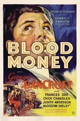 Blood Money 1933 постер