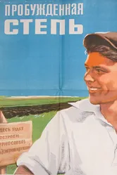 Пробужденная степь 1954 постер