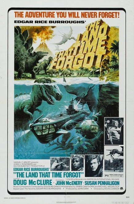 Постер Земля, забытая временем 1974