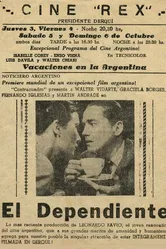 El dependiente постер