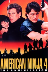 Американский ниндзя 4: Полное уничтожение 1990 постер