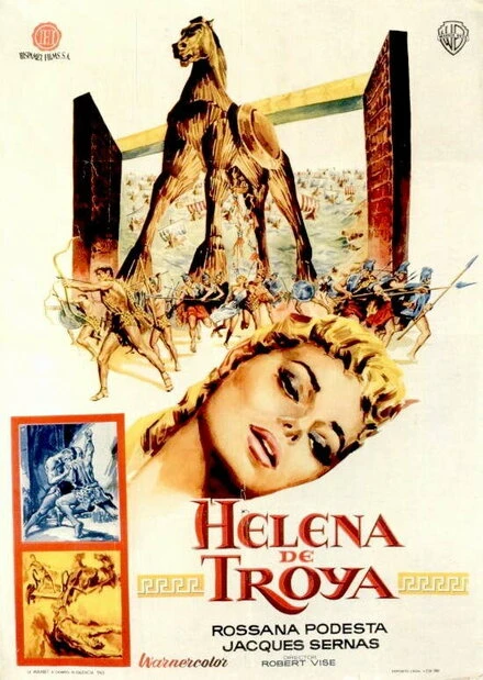 Постер Елена Троянская 1956