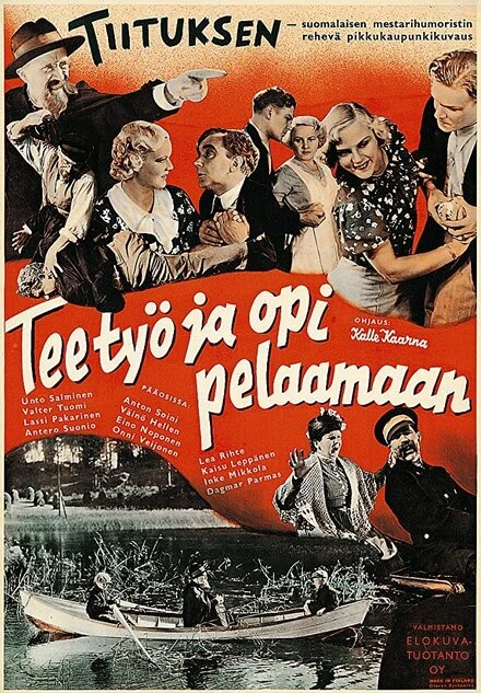 Постер Tee työ ja opi pelaamaan