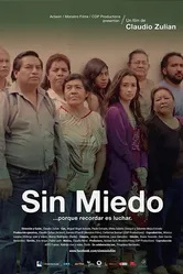 Sin miedo постер