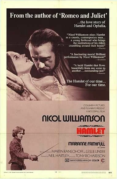 Постер Гамлет 1969, Великобритания