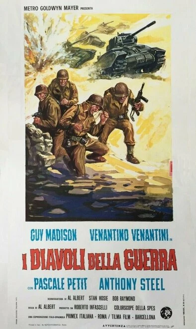 Постер Дьяволы войны 1969