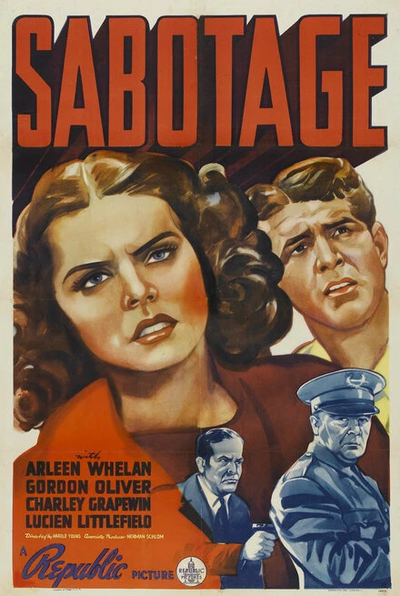 Постер Саботаж 1939
