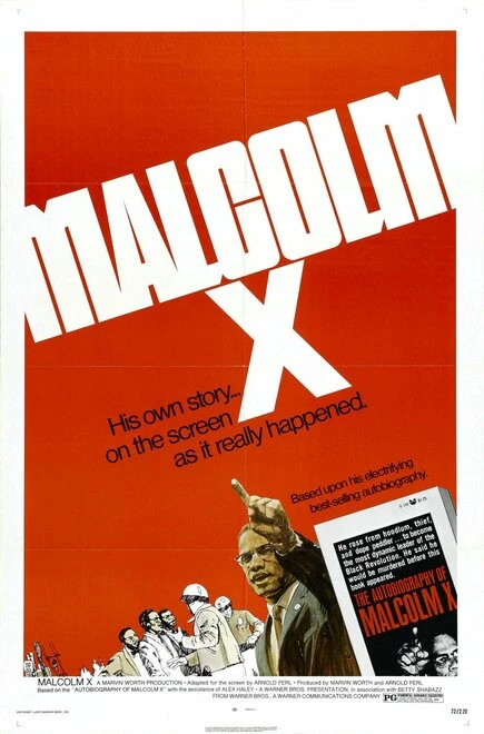 Постер Малькольм X 1972