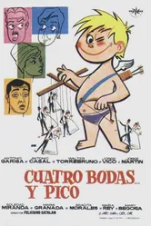 Cuatro bodas y pico постер