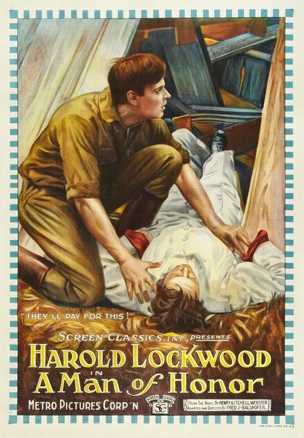 Постер A Man of Honor 1919