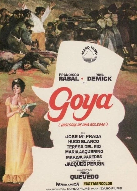 Постер Гойя, история одиночества 1971
