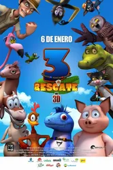 3 al Rescate постер