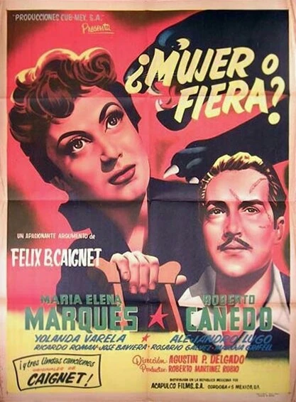 Постер ¿Mujer... o fiera?