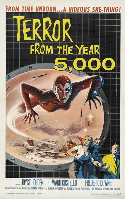 Постер Ужас из 5000 года 1958