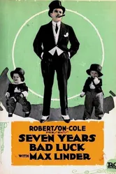 Семь лет несчастий 1921 постер