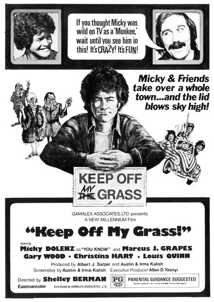 Постер Keep Off My Grass!