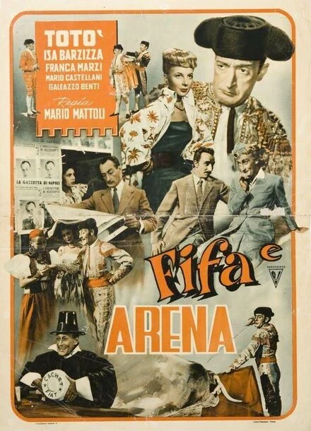 Постер Страх и арена 1948