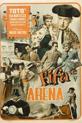 Страх и арена 1948 постер