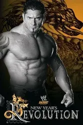 WWE Новогодняя революция 2005 постер