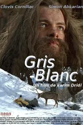 Gris blanc постер