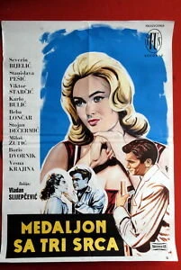 Постер Медальон с тремя сердцами 1961