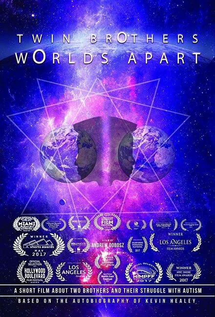 Постер Twin Brothers Worlds Apart