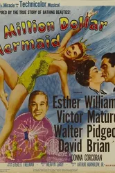 Русалка на миллион долларов 1952 постер