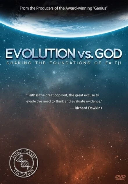 Постер Evolution vs. God: Shaking the Foundations of Faith