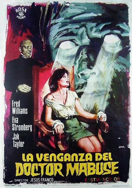 Постер Месть доктора Мабузе 1972