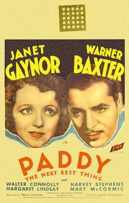 Постер Paddy the Next Best Thing 1933