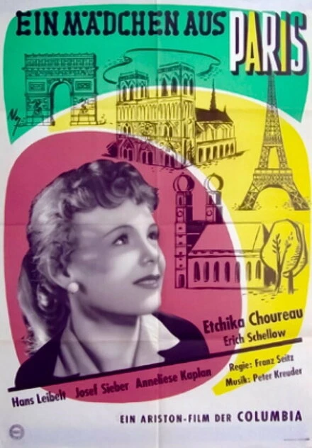 Постер Ein Mädchen aus Paris