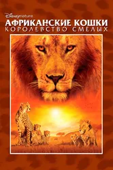 Африканские кошки: Королевство смелых 2010 постер