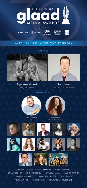 Постер 30th Annual GLAAD Media Awards Los Angeles