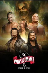 WWE РестлМания 36 2020 постер