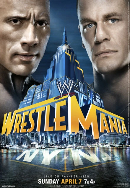 Постер WWE РестлМания 29 2013