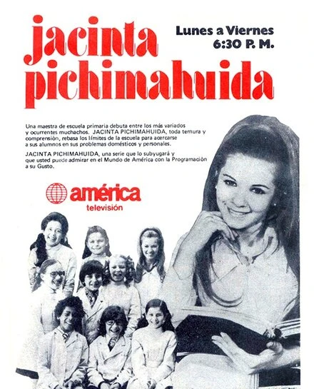 Постер Хасинта Пичимауида – учительница, которую не забыть 1974