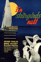 En skärgårdsnatt постер