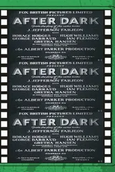 After Dark 1932 постер