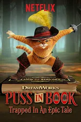 Puss in Book: Trapped in an Epic Tale постер