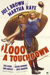 $1000 a Touchdown постер