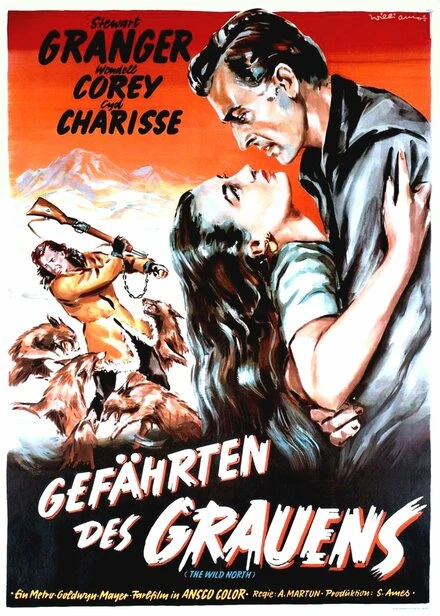 Постер Дикий север 1952