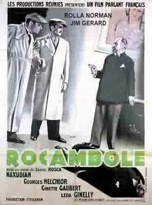 Постер Рокамболь 1933