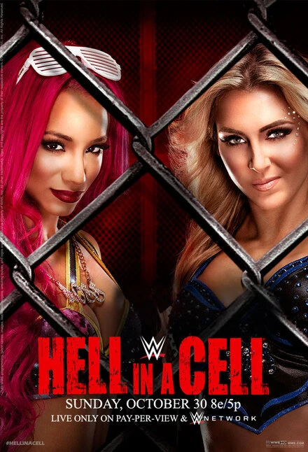 Постер WWE Ад в клетке 2016