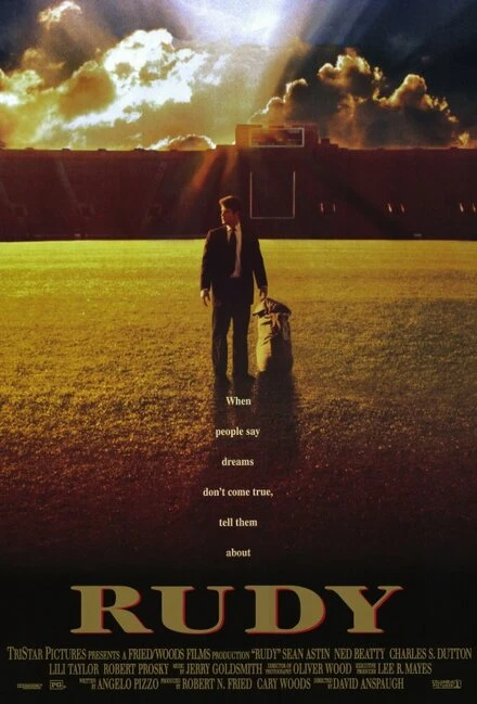 Постер Руди 1993