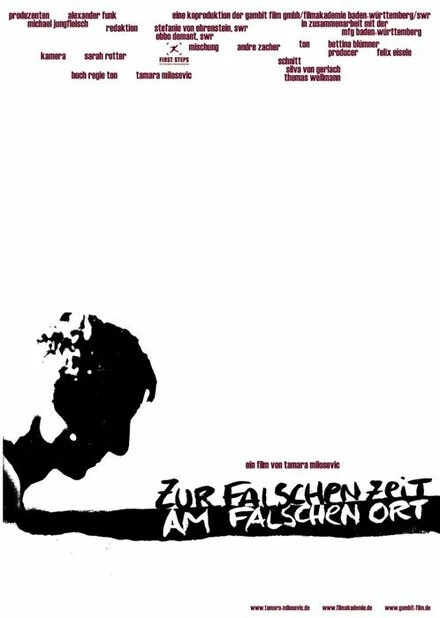 Постер Zur falschen Zeit am falschen Ort