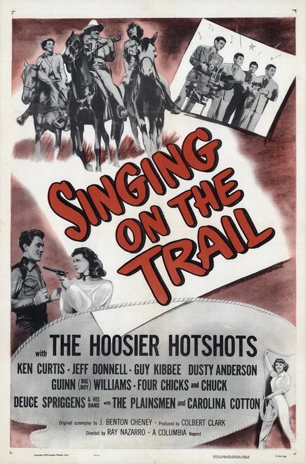 Постер Singing on the Trail