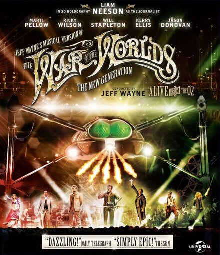 Постер Jeff Wayne's Musical Version of the War of the Worlds Alive on Stage! The New Generation